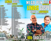 Mega Pen - Lendas Gospel Hinos e Loouvores (605M)