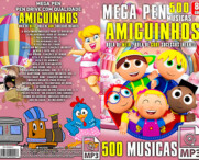 Mega Pen - Amiguinhos - Bola de Meia, Bola de Gude Sucessos Infantil (500M)