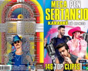 Mega Pen Sertanejo - Karaokê Só Os Hits (146C)